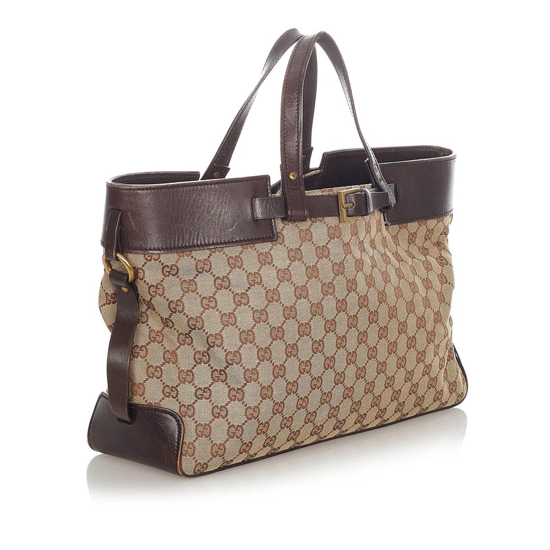 Gucci GG Canvas Tote Bag (SHG-23283)