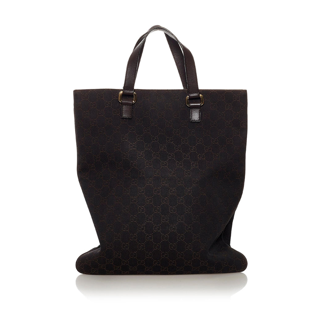 Gucci GG Canvas Tote Bag (SHG-30967) – LuxeDH