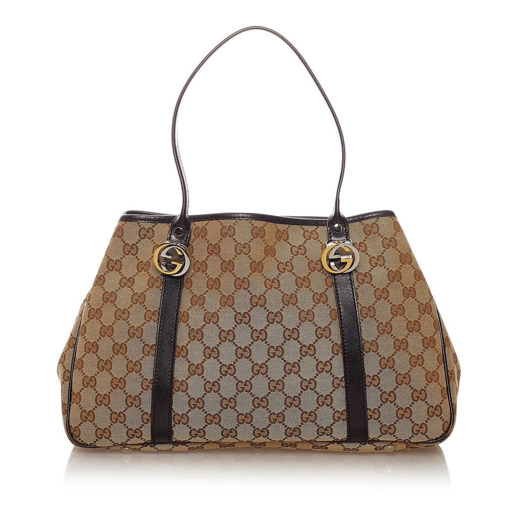Gucci GG Canvas Twins Hobo Bag (SHG-33183)