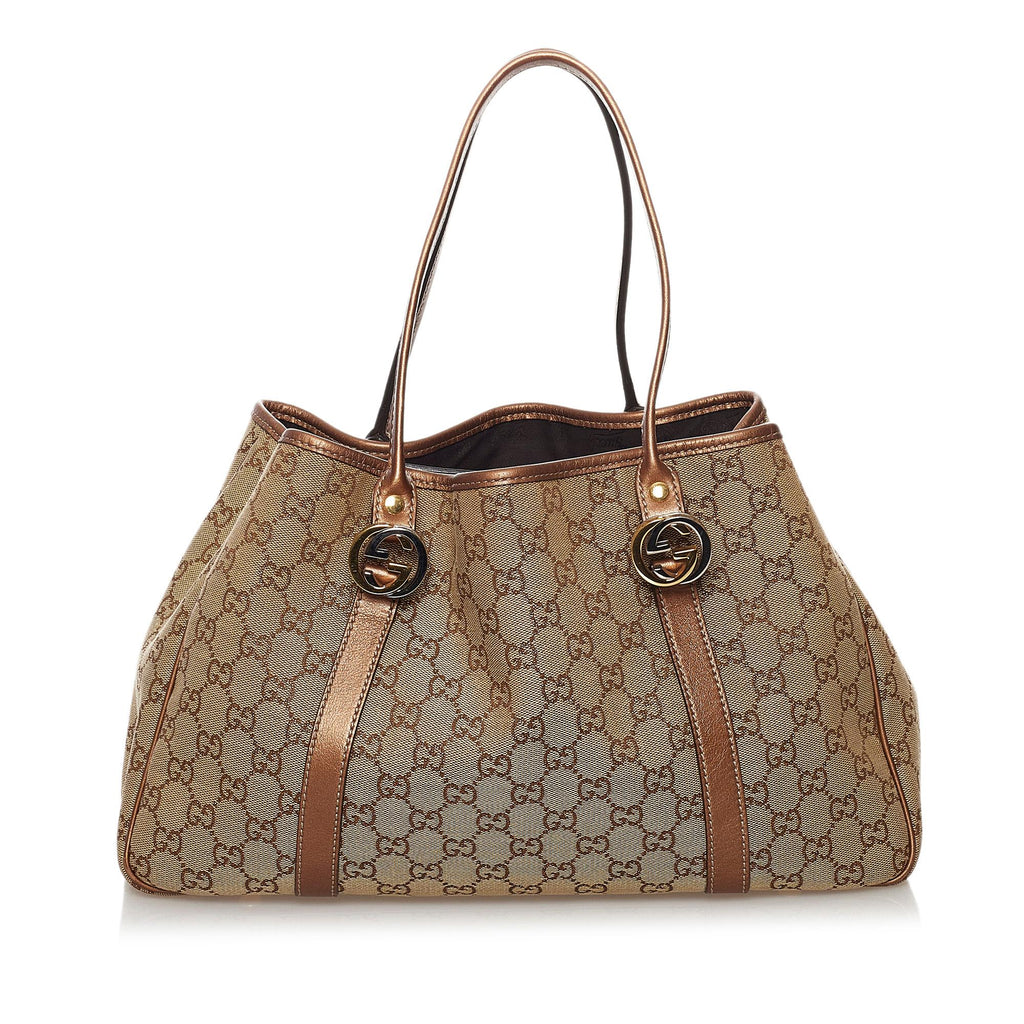 Gucci GG Canvas Tote Bag (SHG-oSiqM2) – LuxeDH