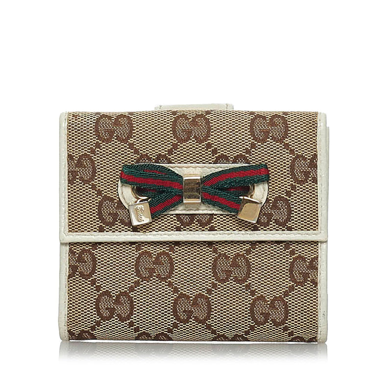 Gucci Micro GG Monogram Coin Pouch Wallet