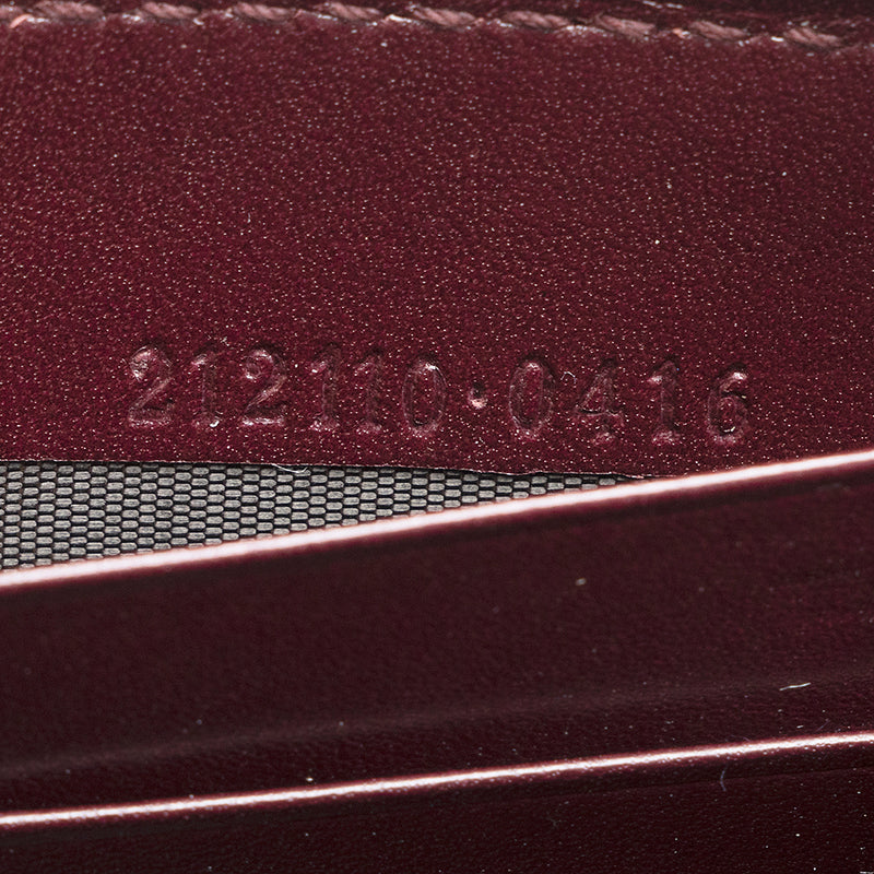 Gucci GG Imprime Interlocking G Zip Around Wallet (SHF-20127)
