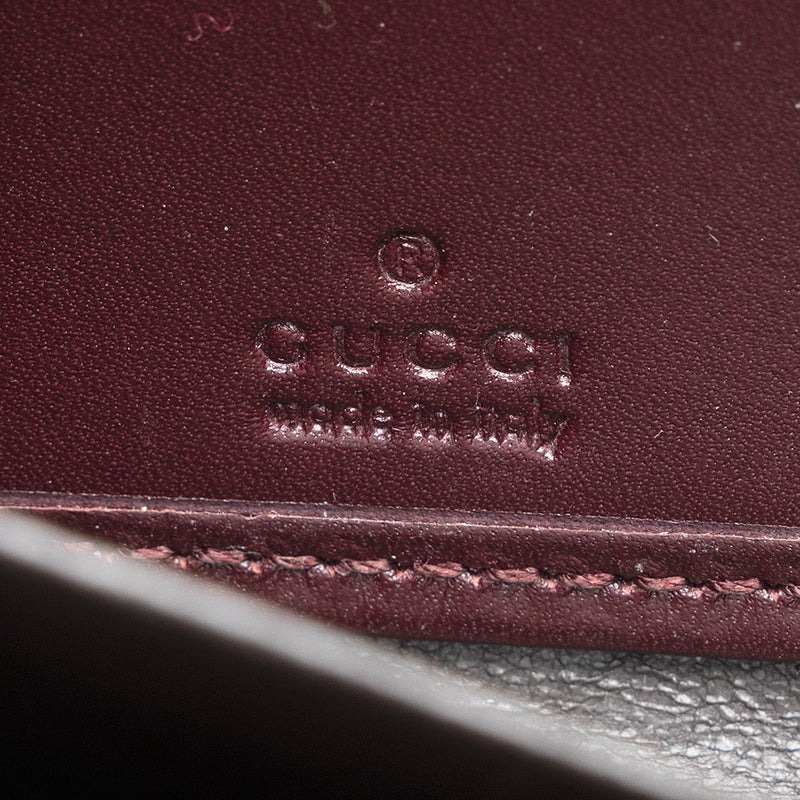 Gucci GG Imprime Interlocking G Zip Around Wallet (SHF-20127)