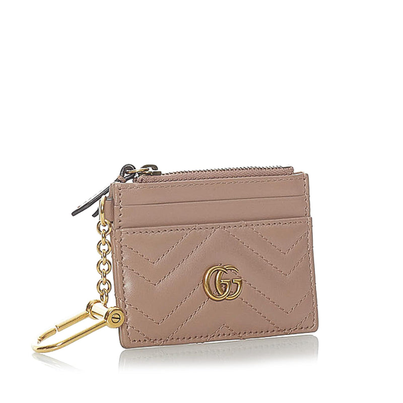 Gucci, Accessories, Gg Marmont Keychain Wallet