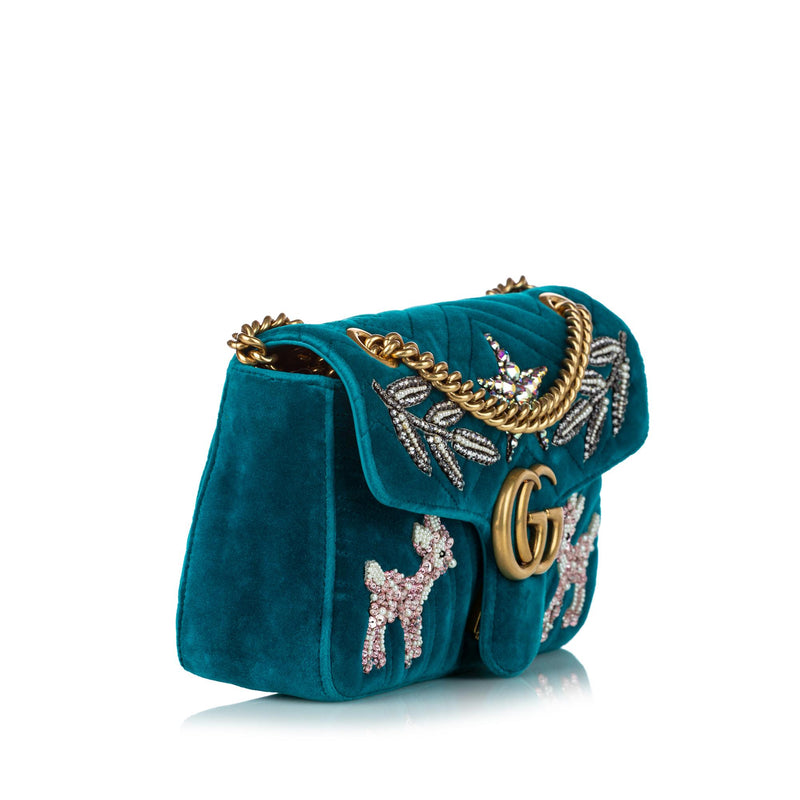 Designer Marmont Velvet Bags Handbags Women Shoulder Bag Designer Handbags  Purses Chain Fashion Crossbody Bag From Higuess, $31.31
