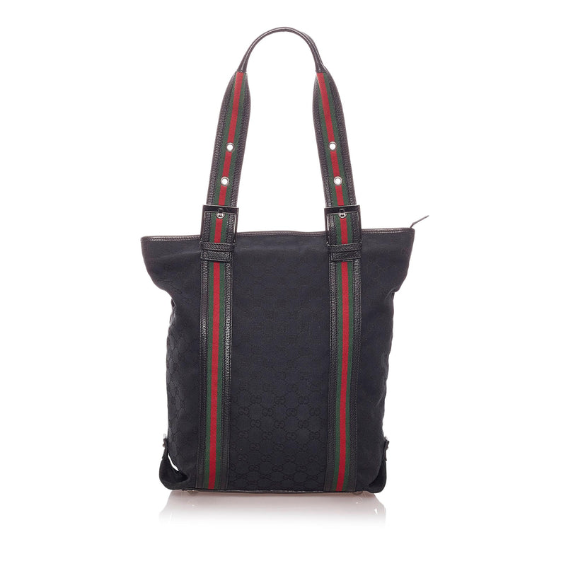 Gucci GG Canvas New Britt Tote Bag (SHG-33501) – LuxeDH