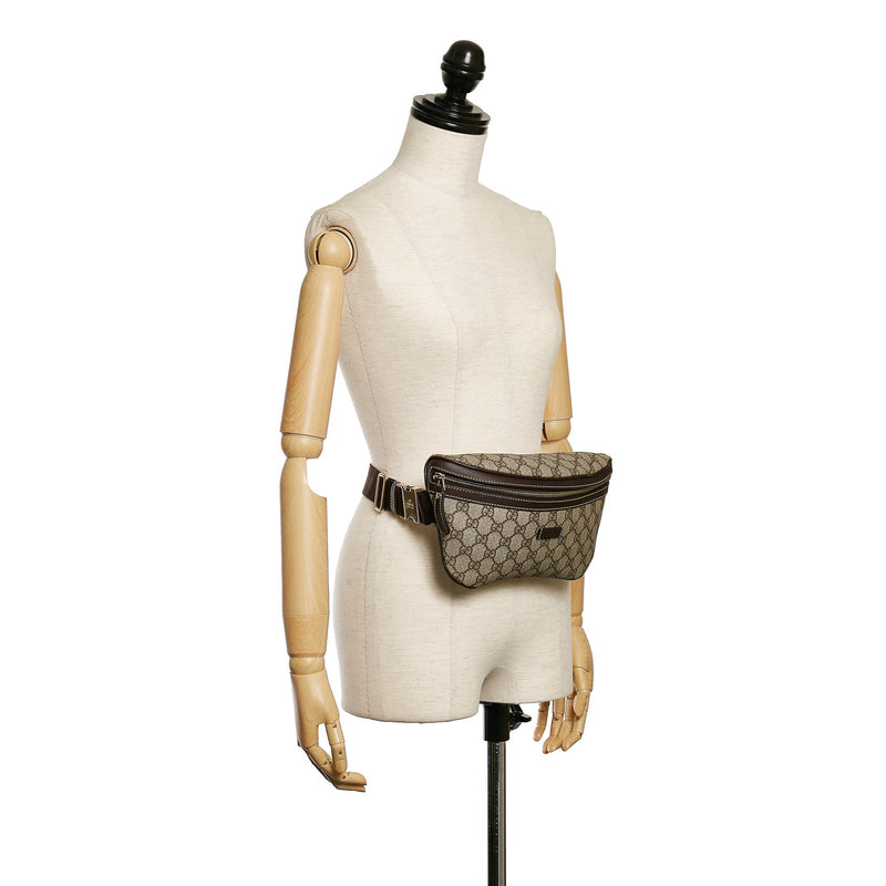 Gucci GG Supreme Web Belt Bag (SHG-eg43OK) – LuxeDH
