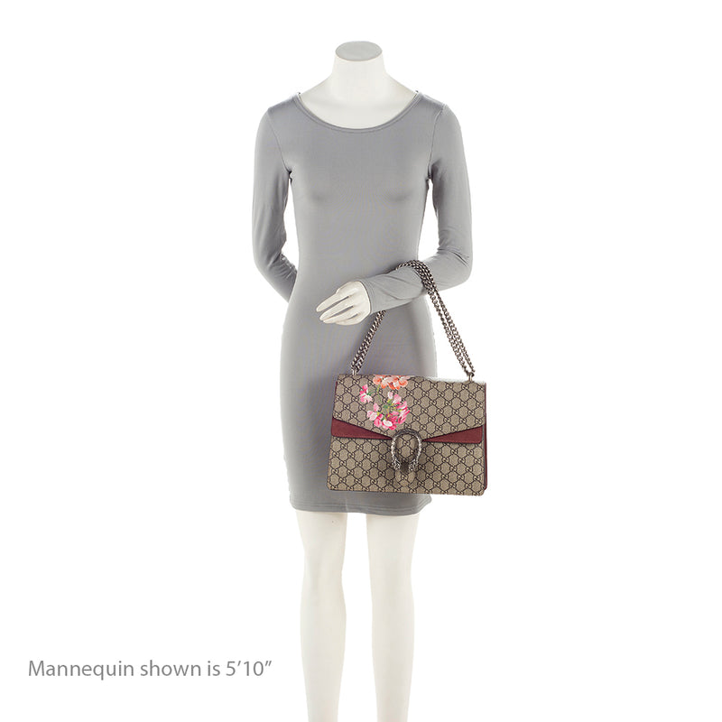 Gucci GG Supreme Blooms Dionysus Mini Crossbody Bag (SHG-29893) – LuxeDH