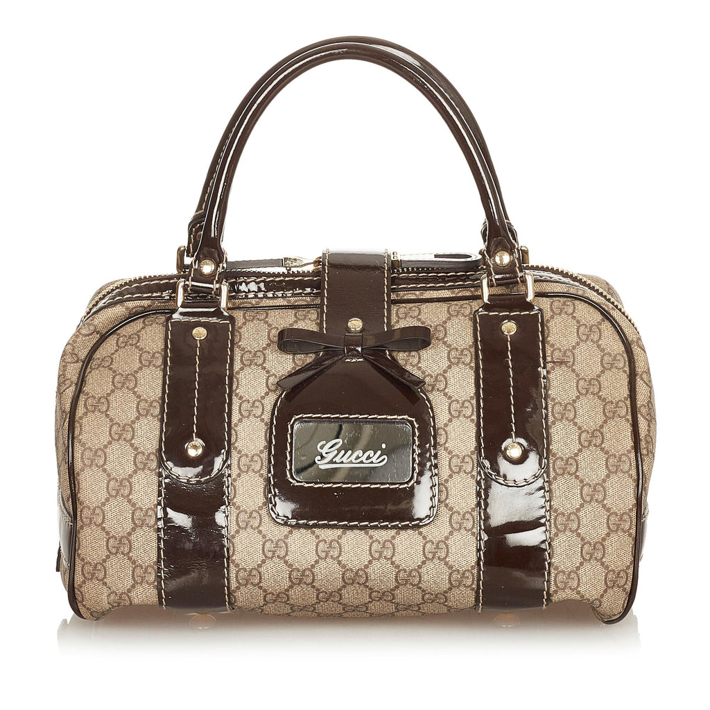 Gucci GG Supreme Crossbody Bag (SHG-24910) – LuxeDH