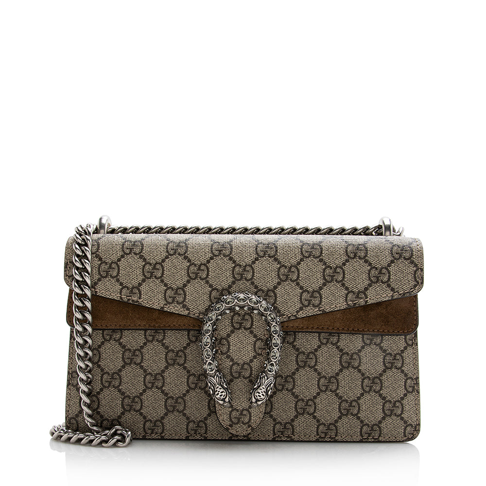 Dionysus bag in beige monogram canvas Gucci - Second Hand / Used – Vintega