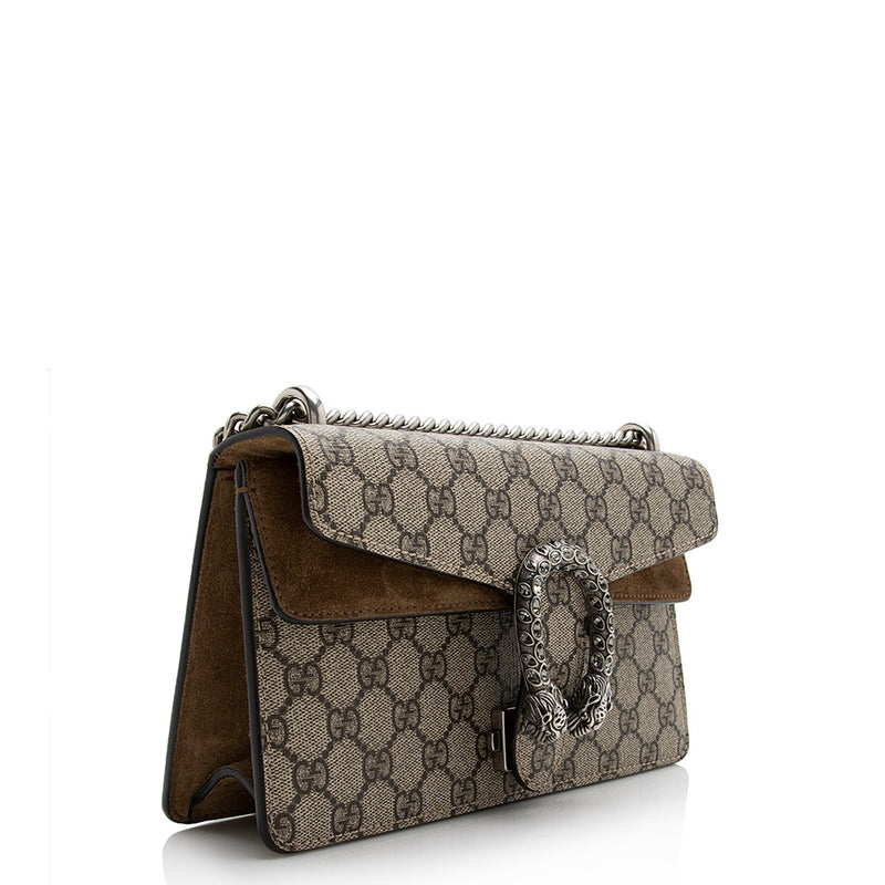 Gucci GG Supreme Crystal Dionysus Small Shoulder Bag (SHF-21922