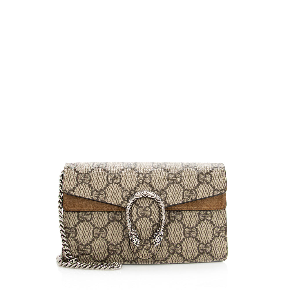 Gucci Leather Dionysus Super Mini Bag, Gucci Handbags
