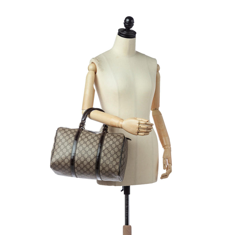 Gucci GG Supreme Joy Boston Bag (SHG-28530) – LuxeDH