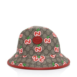 NEW 100% Authentic GUCCI Boutique Logo Print Baseball Cap Hat Size M
