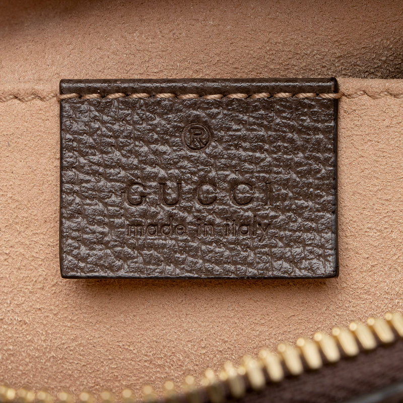 Gucci GG Supreme Ophidia Top Handle Mini Shoulder Bag (SHF-NuNUZp) – LuxeDH