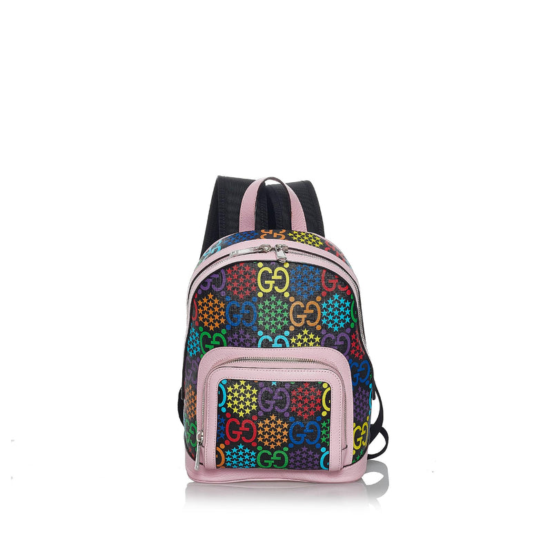 Gucci GG Supreme Psychedelic Backpack (SHG-bhgTab) – LuxeDH