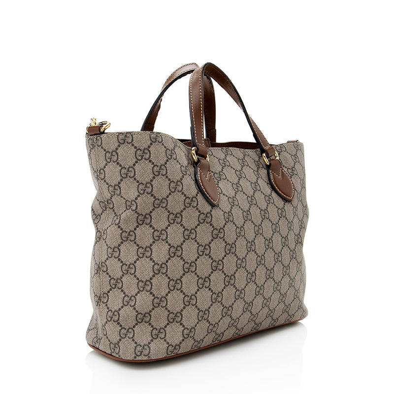 Gucci Mini GG Supreme Leather Bag - Farfetch