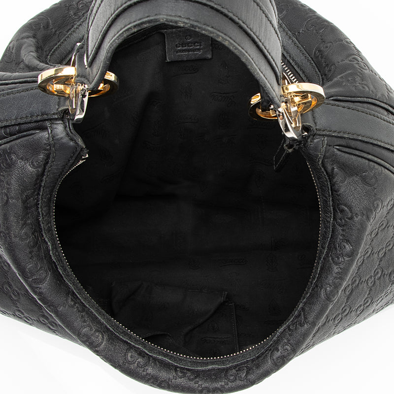 Gucci, Bags, Gucci Guccissima Gg Leather Twins Medium Hobo Bag