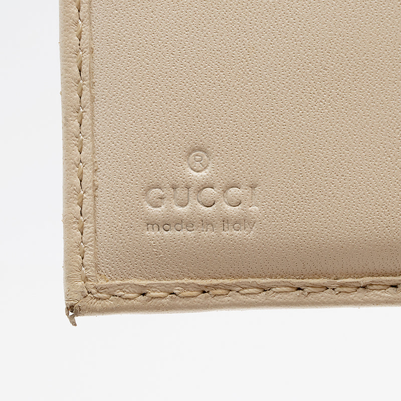 Gucci Guccissima Wave French Compact Wallet - FINAL SALE (SHF-15279)