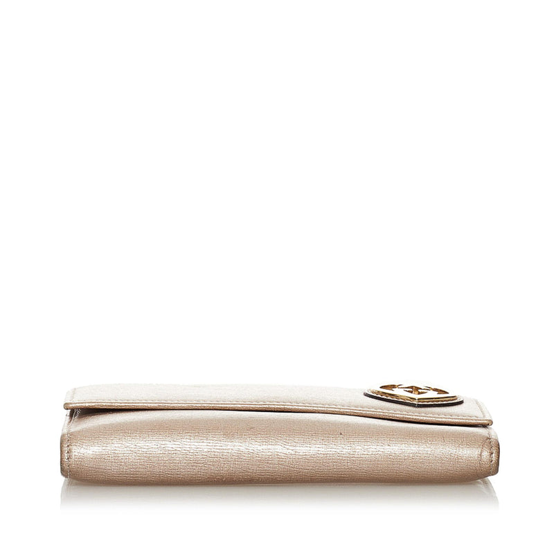 Gucci Lovely Leather Long Wallet (SHG-32706) – LuxeDH