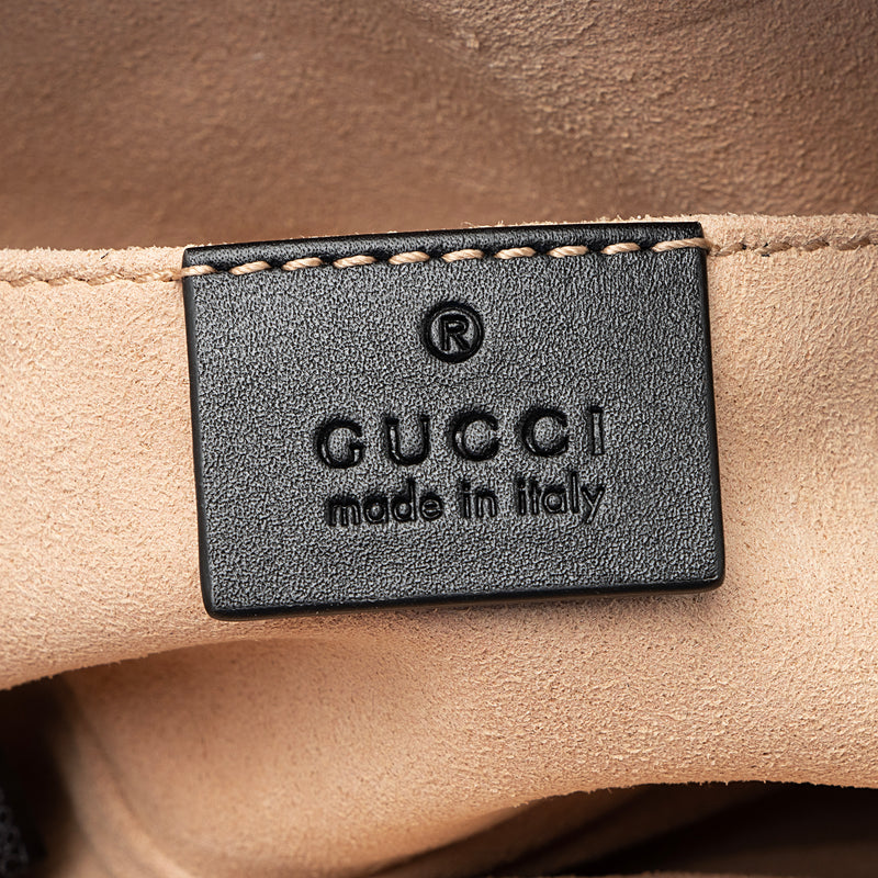 Gucci Matelasse Leather GG Marmont Belt Bag - Size 30 / 75 (SHF