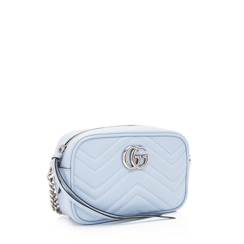 Gucci Matelasse Leather GG Marmont Mini Bag (SHF-23886)