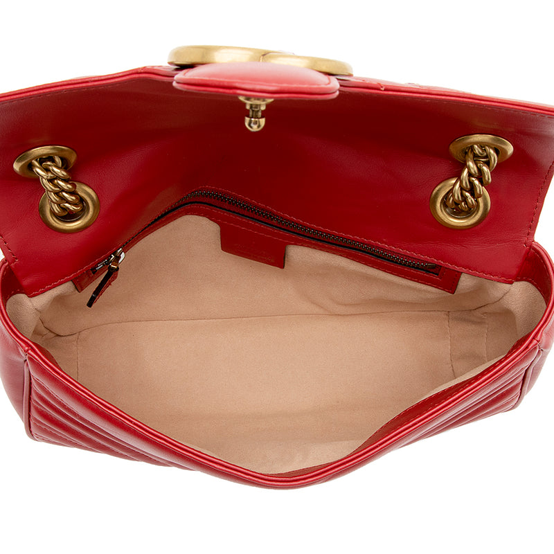 Gucci Matelasse Leather GG Marmont Mini Bag (SHF-21140) – LuxeDH
