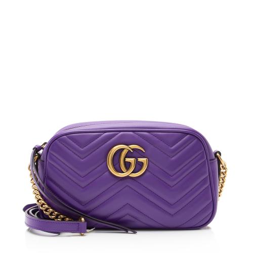 Gucci Matelasse Leather GG Marmont Small Shoulder Bag (SHF-cwCJHo) – LuxeDH