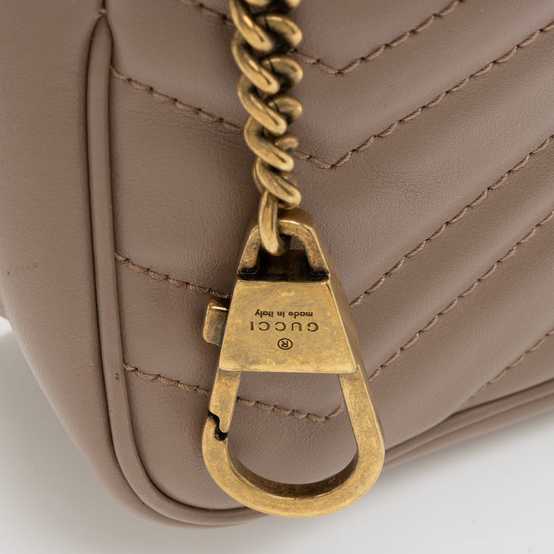 Gucci Matelasse Leather GG Marmont Mini Shoulder Bag (SHF-nrvxzd) – LuxeDH