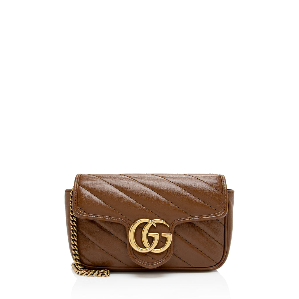 GG matelassé mini shoulder bag, Gucci
