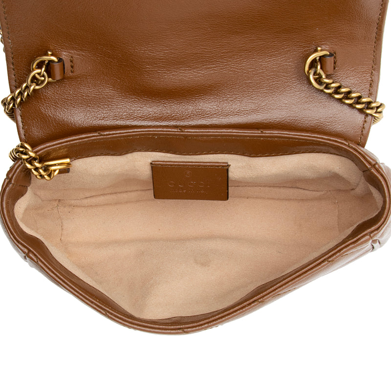 Gucci Marmont Women's Matelassé Leather Mini Shoulder Bag