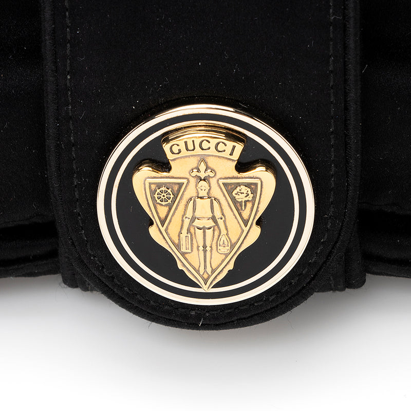 Gucci satin sale clutch