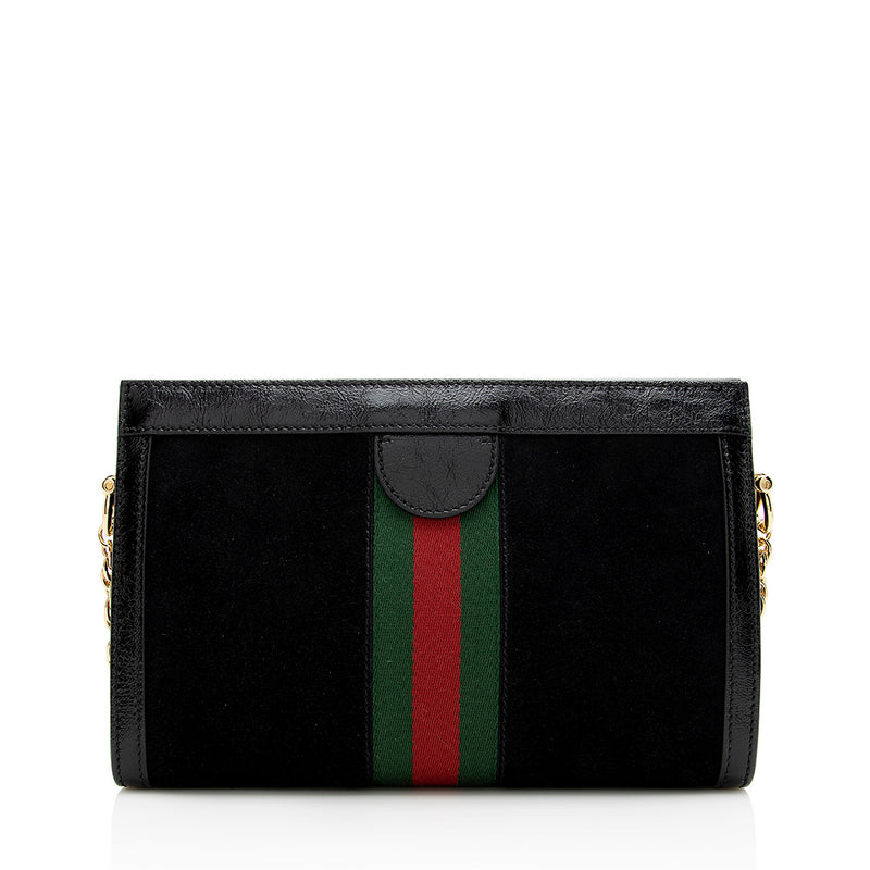 Gucci Authenticated Suede Wallet