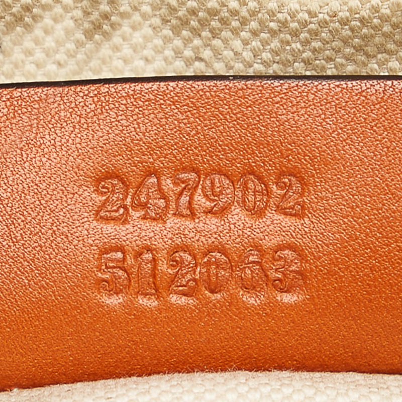 Gucci Sukey Leather Satchel (SHG-23335)