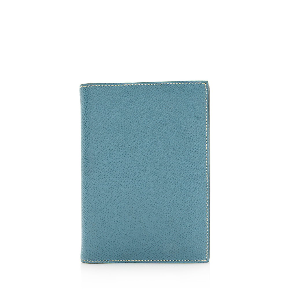 Louis Vuitton Agenda Cover Turquoise Canvas Wallet (Pre-Owned)