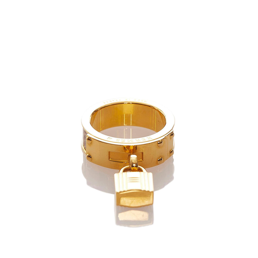 Hermès Silver Chain-Link Scarf Ring