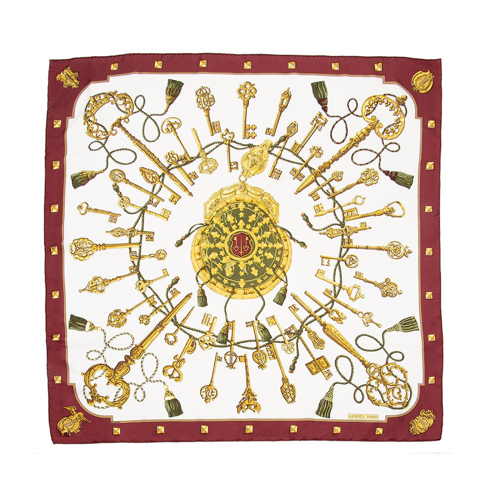 Hermes Silk H Comme Histories 90cm Scarf (SHF-22644) – LuxeDH