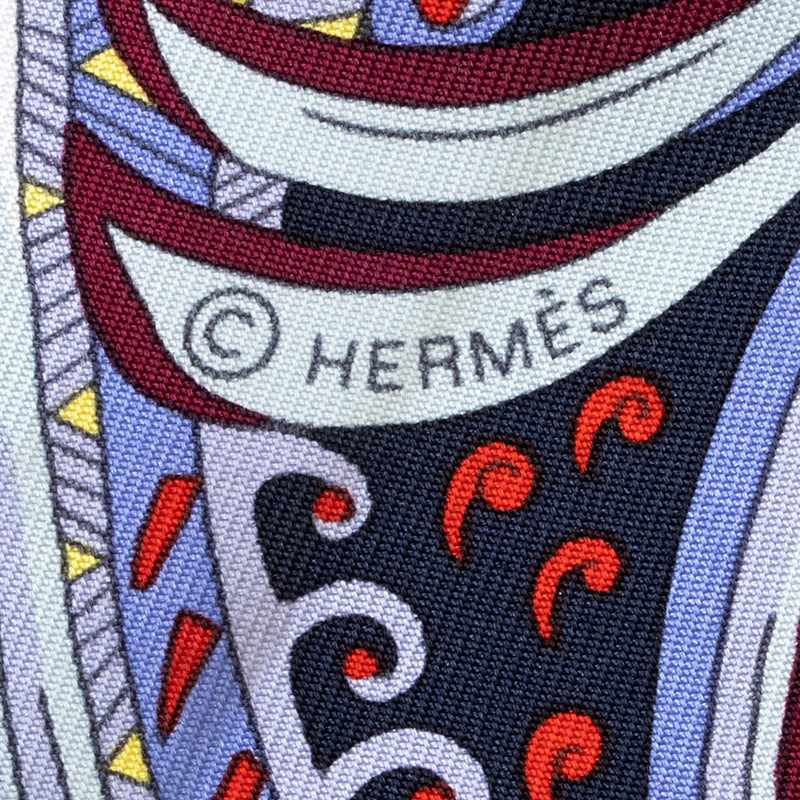 Hermès silk scarf Palefroi by Françoise de la Perrière, 1965