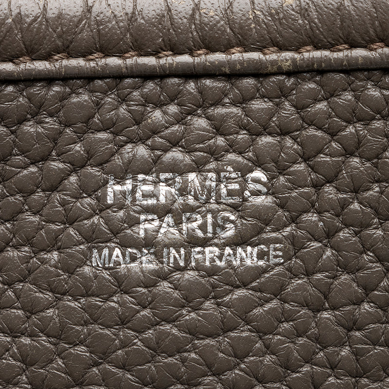 Hermes Taurillon Clemence Evelyne III PM Shoulder Bag (SHF-23814) – LuxeDH