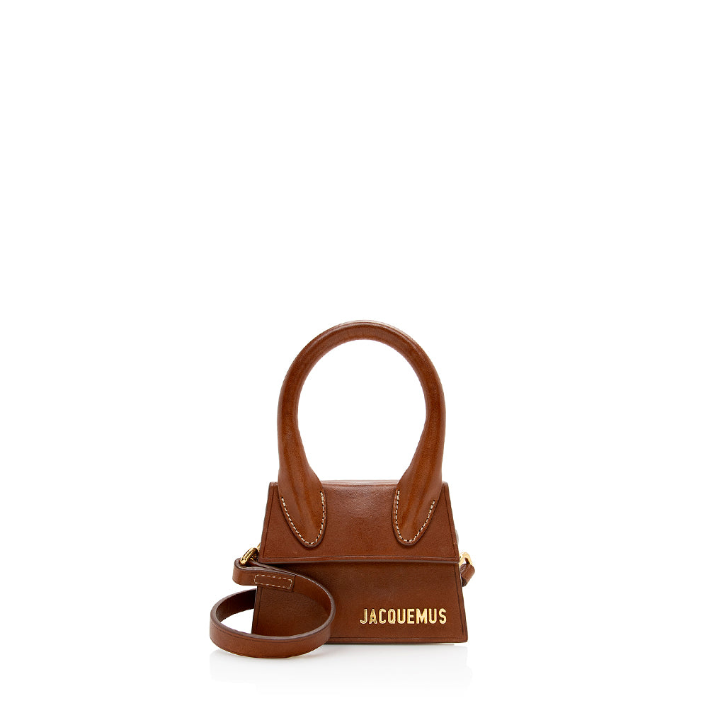 Jacquemus Authenticated Chiquito Leather Handbag