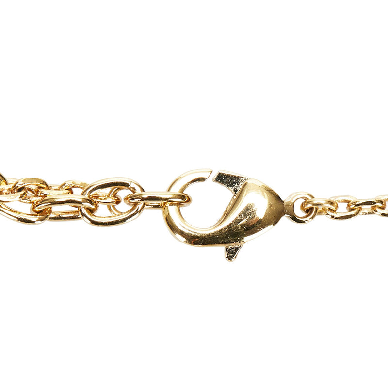 Louis Vuitton Crystal Trunkies Pendant Necklace (SHG-36861) – LuxeDH