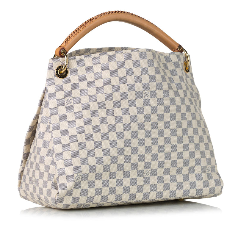 Louis Vuitton Damier Azur ARTSY MM Shoulder Bag