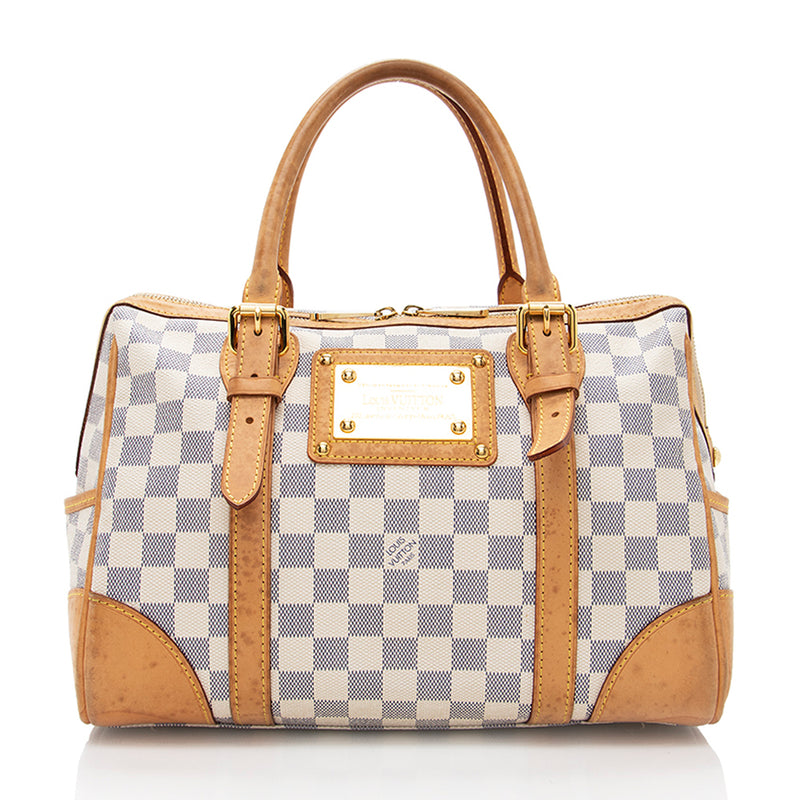 Louis Vuitton Louis Vuitton Berkeley Azur Damier Canvas Handbag