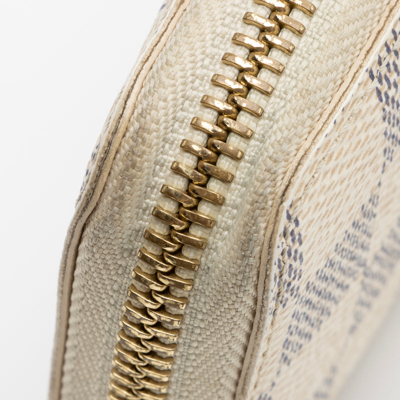 Louis Vuitton Damier Azur Clemence Wallet (SHF-Y8aiC1) – LuxeDH