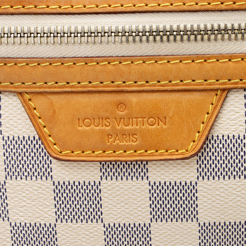 Bolsa Louis Vuitton Original Evora MM Damier Azur Feminina