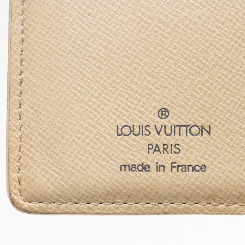Louis Vuitton Damier Azure Canvas French Purse on SALE