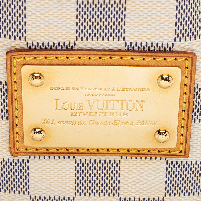 Louis Vuitton Damier Azur Hampstead PM Tote (SHF-KiMpmr)