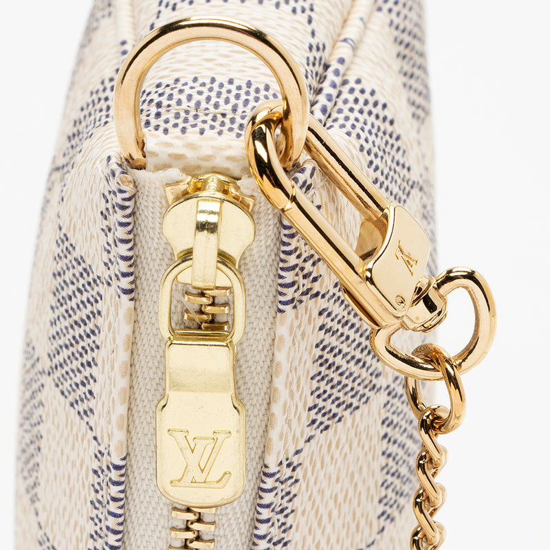 Louis Vuitton Damier Azur Mini Pochette Accessoires (SHF-15798) – LuxeDH