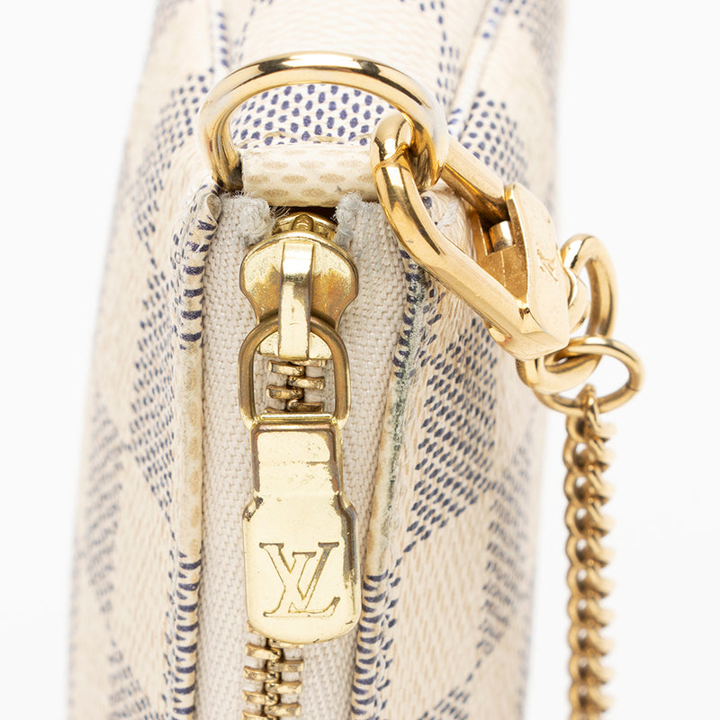 Louis Vuitton Damier Azur Mini Pochette Accessoires (SHG-Pdui6G) – LuxeDH