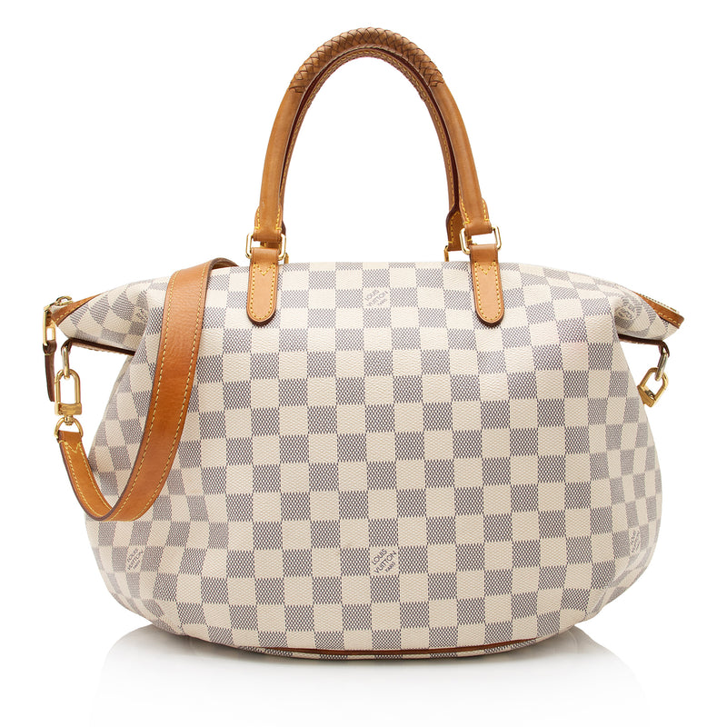 Louis Vuitton Riviera MM Damier Azur Shoulder Bag